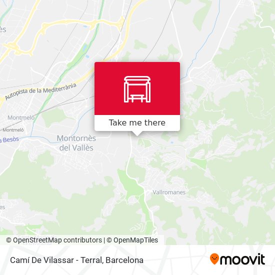 Camí De Vilassar - Terral map