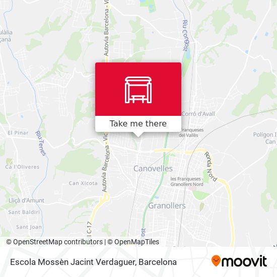 Escola Mossèn Jacint Verdaguer map