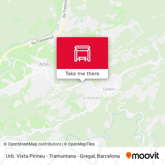 Urb. Vista Pirineu - Tramuntana - Gregal map
