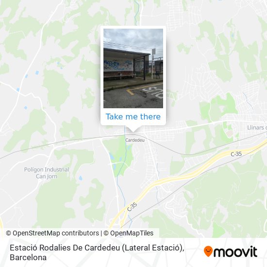 Estació Rodalies De Cardedeu (Lateral Estació) map
