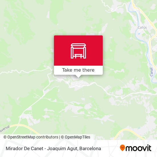 Mirador De Canet - Joaquim Agut map