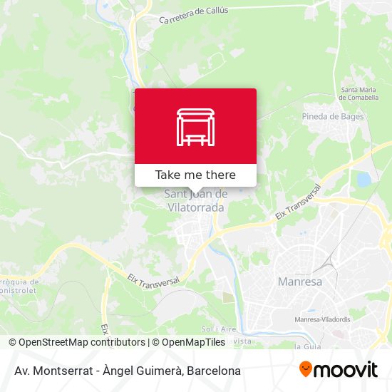 Av. Montserrat - Àngel Guimerà map