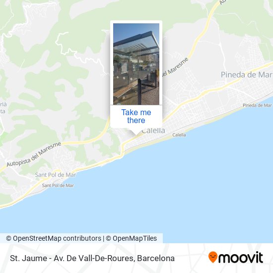 St. Jaume - Av. De Vall-De-Roures map