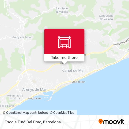 Escola Turó Del Drac map