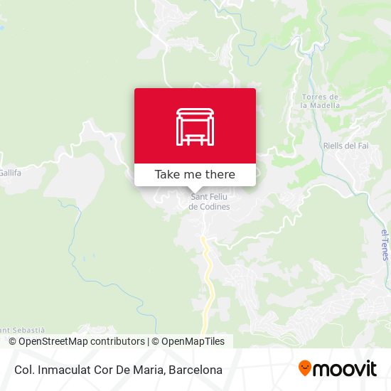Col. Inmaculat Cor De Maria map