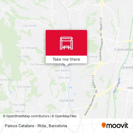 Països Catalans - Rtda. map