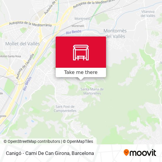 Canigó - Camí De Can Girona map