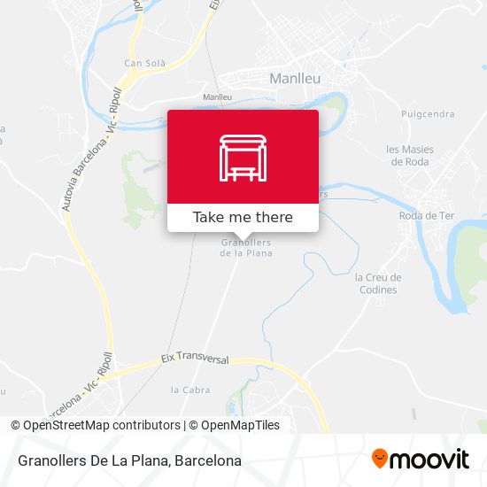 Granollers De La Plana map