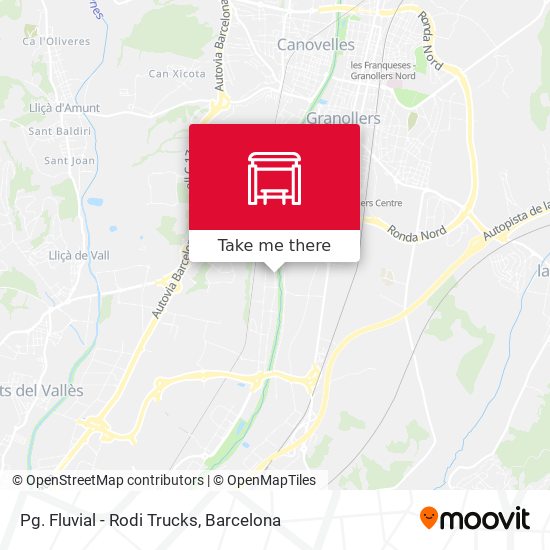 Pg. Fluvial - Rodi Trucks map