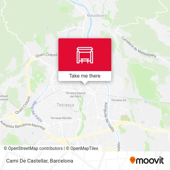 Cami De Castellar map