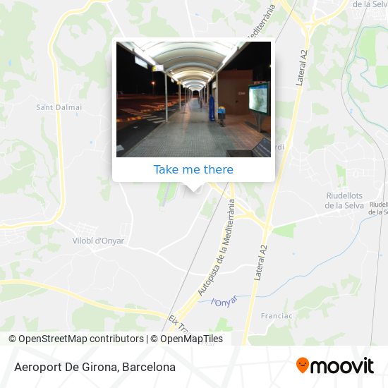 Aeroport De Girona map