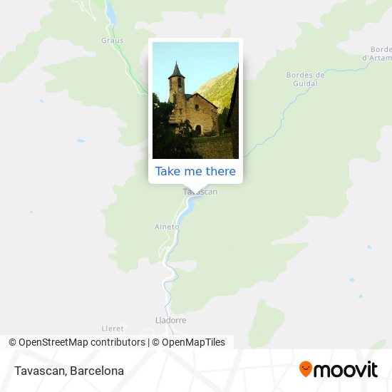 Tavascan map