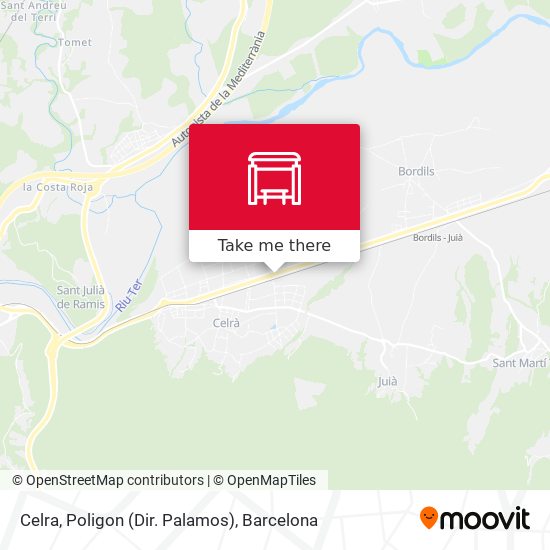 Celra, Poligon (Dir. Palamos) map