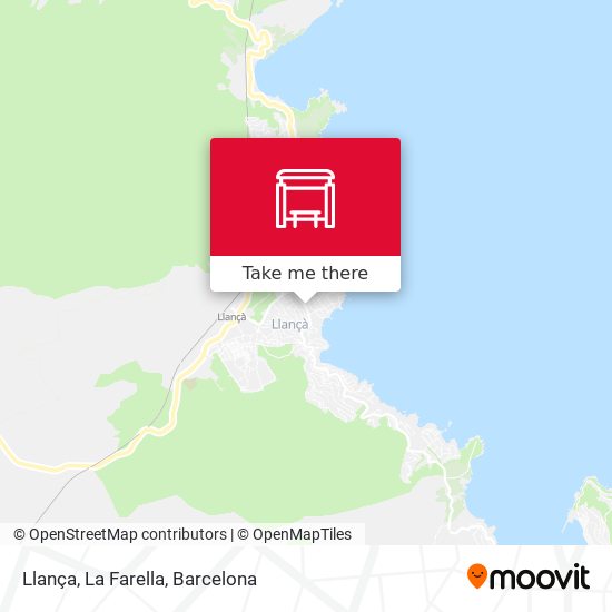 Llança, La Farella map