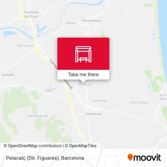 Pelacalç (Dir. Figueres) map