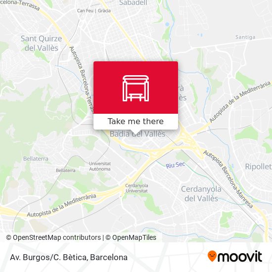 Av. Burgos/C. Bètica map