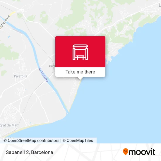 Sabanell 2 map