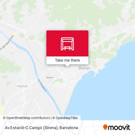 Av.Estació-C.Canigó (Sirena) map