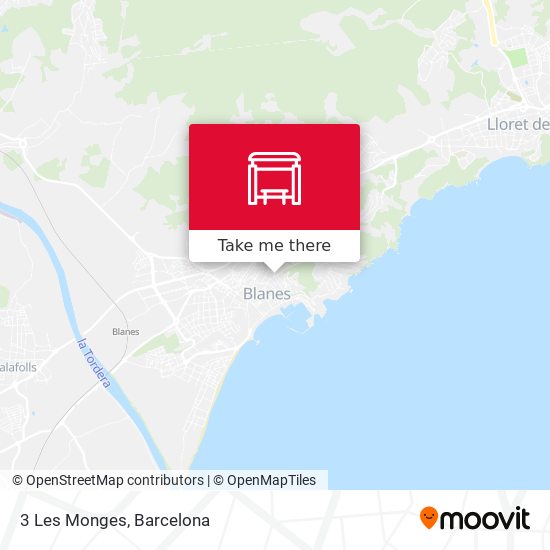 3 Les Monges map