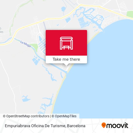 Empuriabrava Oficina De Turisme map