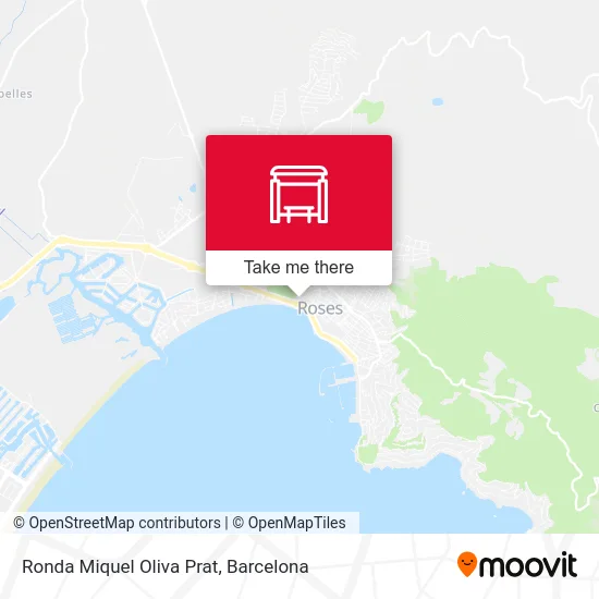 Ronda Miquel Oliva Prat map