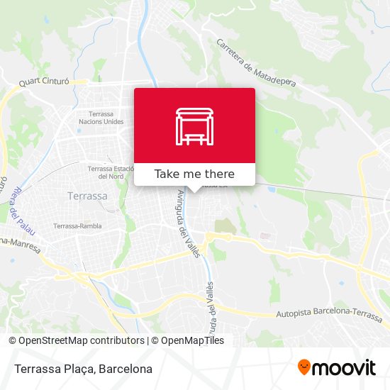 Terrassa Plaça map