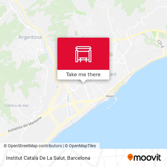 Institut Català De La Salut map