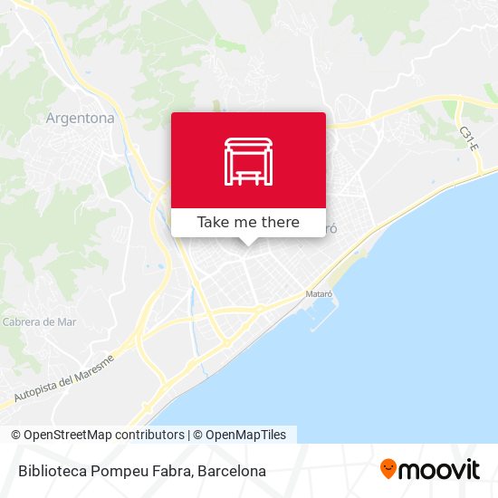Biblioteca Pompeu Fabra map