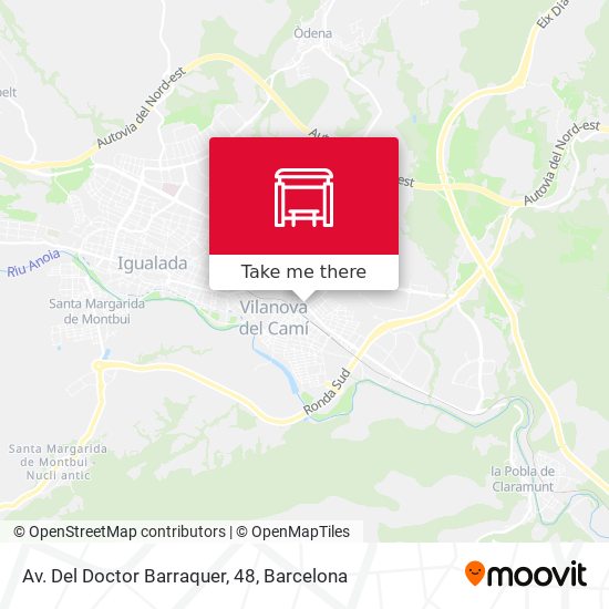 Av. Del Doctor Barraquer, 48 map