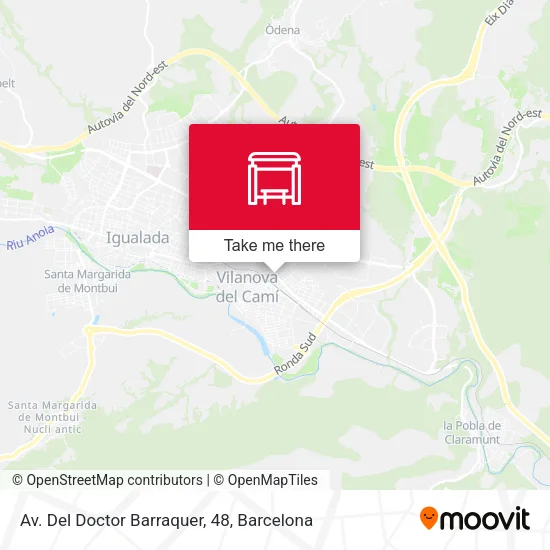 Av. Del Doctor Barraquer, 48 map