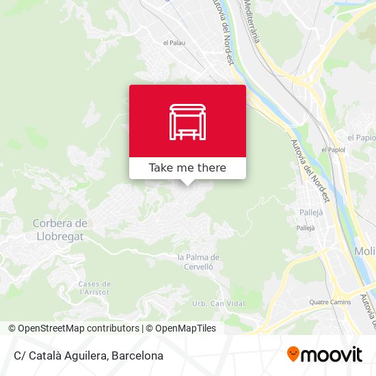 C/ Català Aguilera map