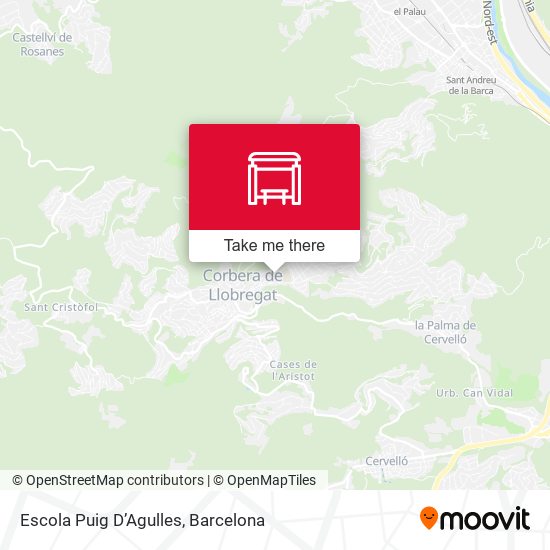 Escola Puig D’Agulles map