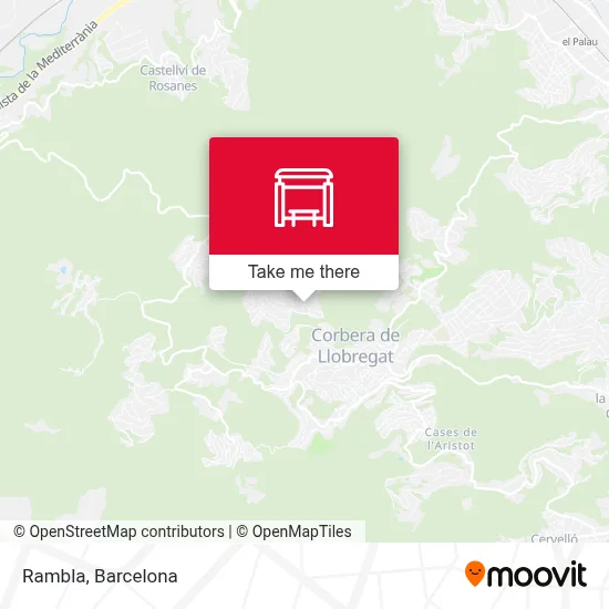 Rambla map