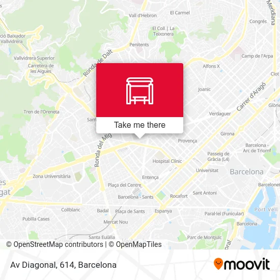 Av Diagonal, 614 map