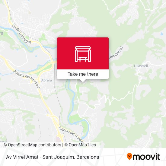 Av Virrei Amat - Sant Joaquim map