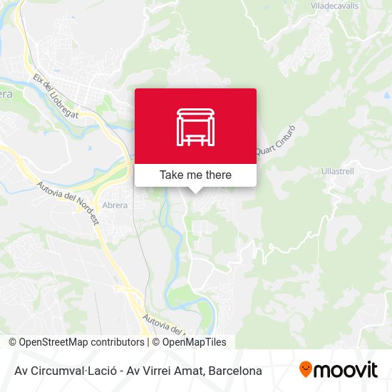 Av Circumval·Lació - Av Virrei Amat map