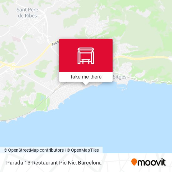 Parada 13-Restaurant Pic Nic map