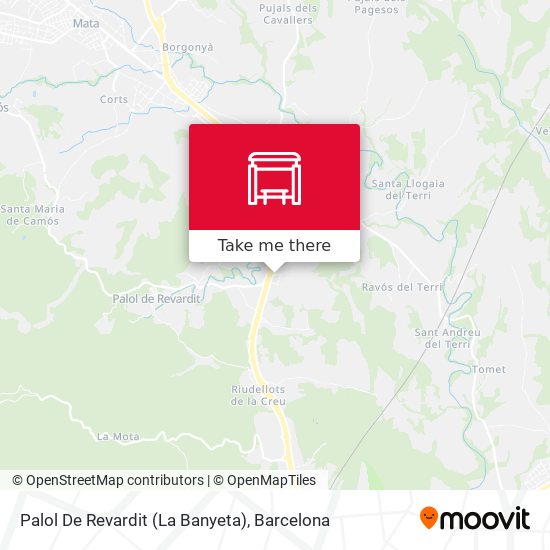 Palol De Revardit (La Banyeta) map