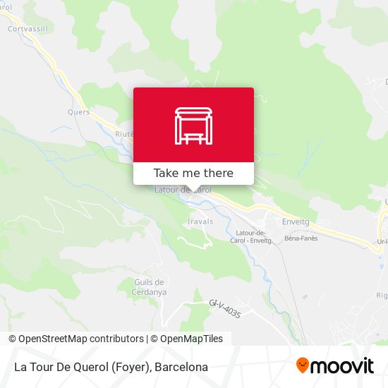 La Tour De Querol (Foyer) map