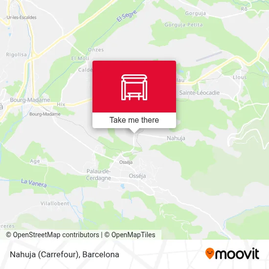 Nahuja (Carrefour) map