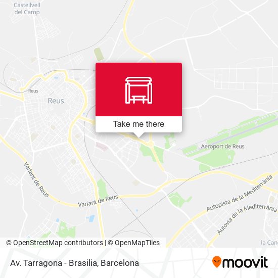 mapa Av. Tarragona - Brasilia