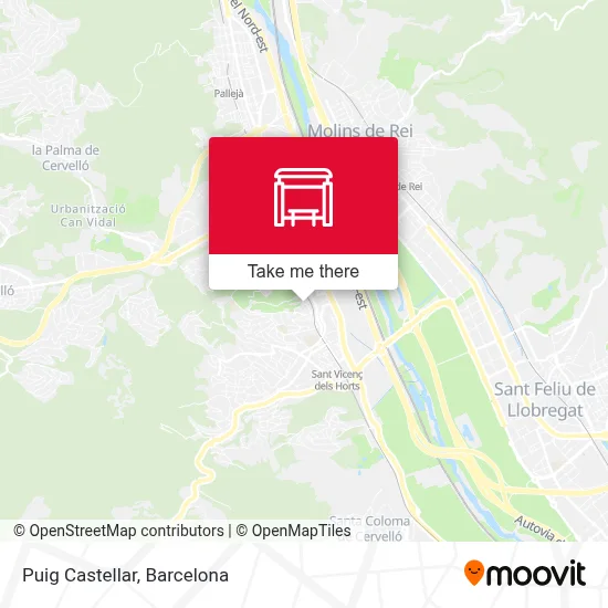 Puig Castellar map