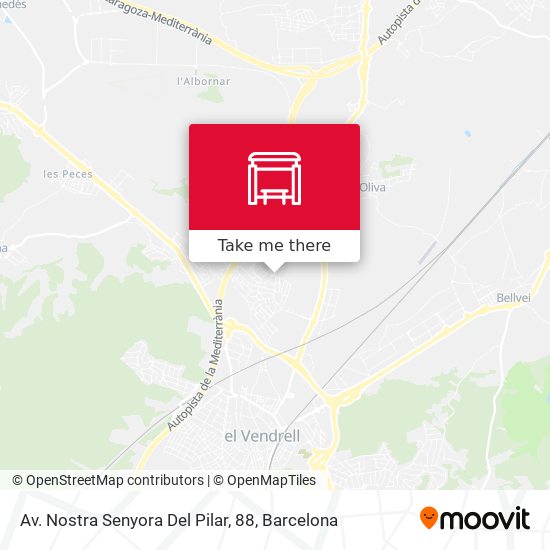 Av. Nostra Senyora Del Pilar, 88 map