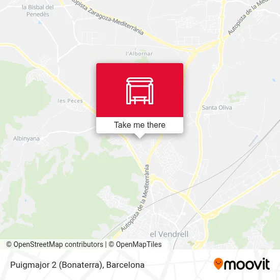 Puigmajor 2 (Bonaterra) map