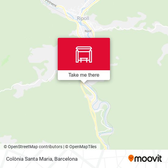 Colònia Santa Maria map