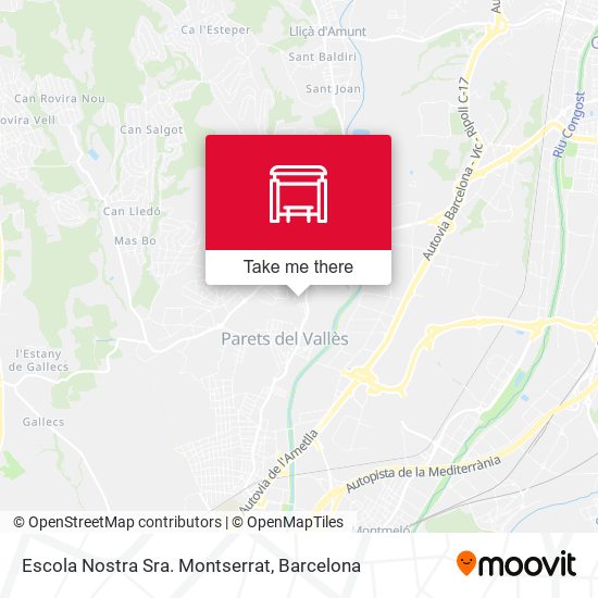 Escola Nostra Sra. Montserrat map
