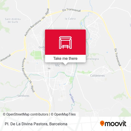 Pl. De La Divina Pastora map