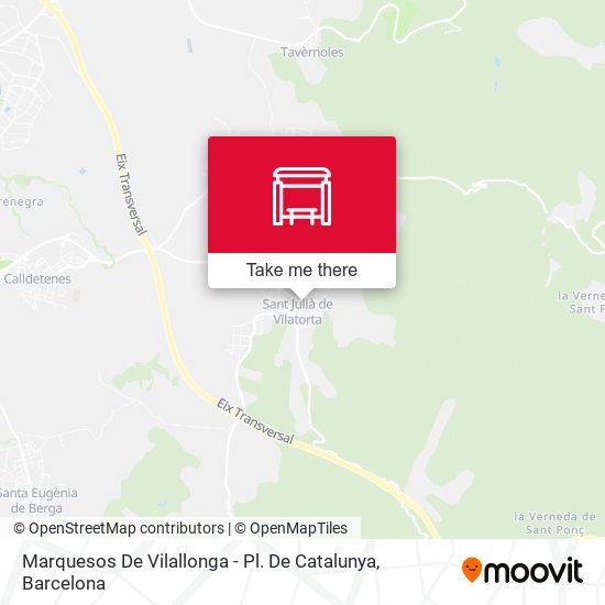 Marquesos De Vilallonga - Pl. De Catalunya map