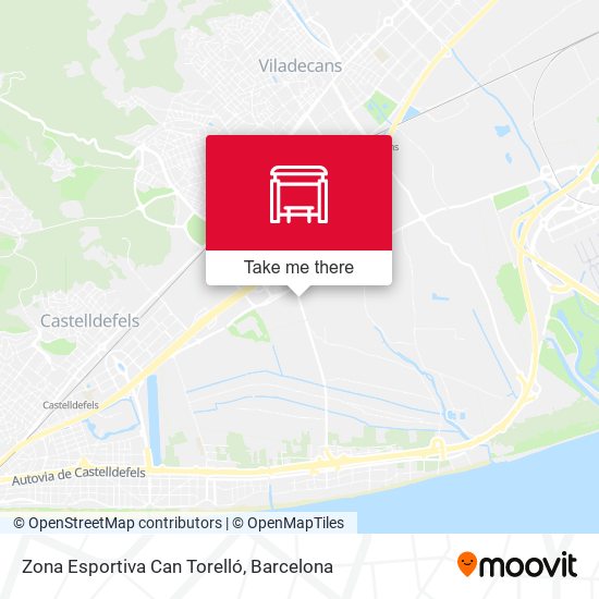 Zona Esportiva Can Torelló map