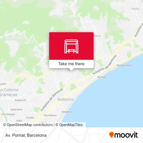 Av. Pomar map